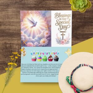 Christian birthday card to represent your love for jesus Christ on your birthday